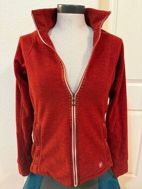 Ariat | Full Zip Fleece | Rust